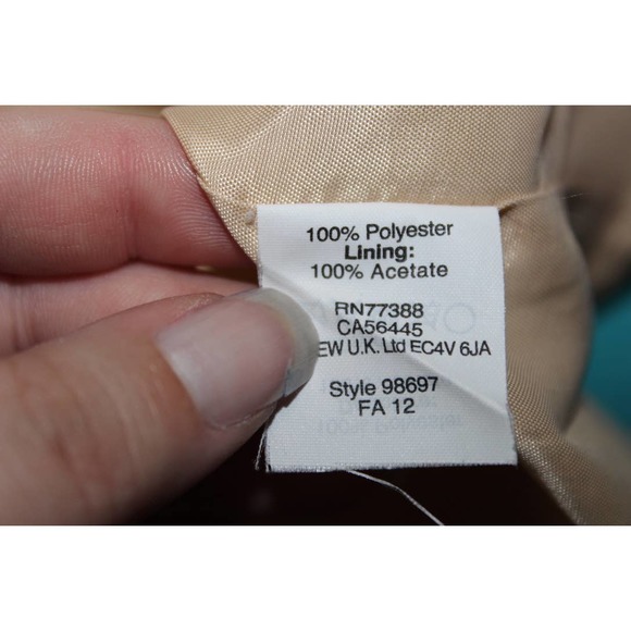 Women's J. Crew Jules 98697 Wildcat Tan Black Cheetah Long Sleeve Dress Size 4 - Picture 4 of 5